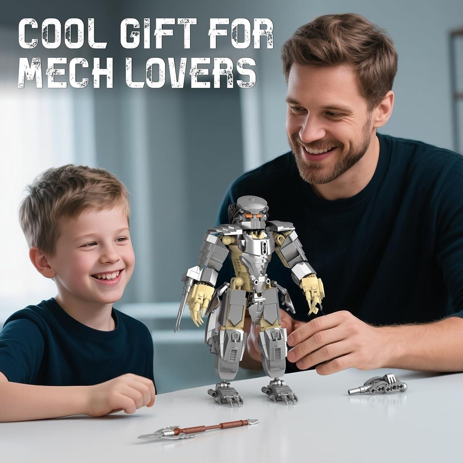 Conjunto de Construcción Guerrero Xenomorfo Mech 478 Piezas