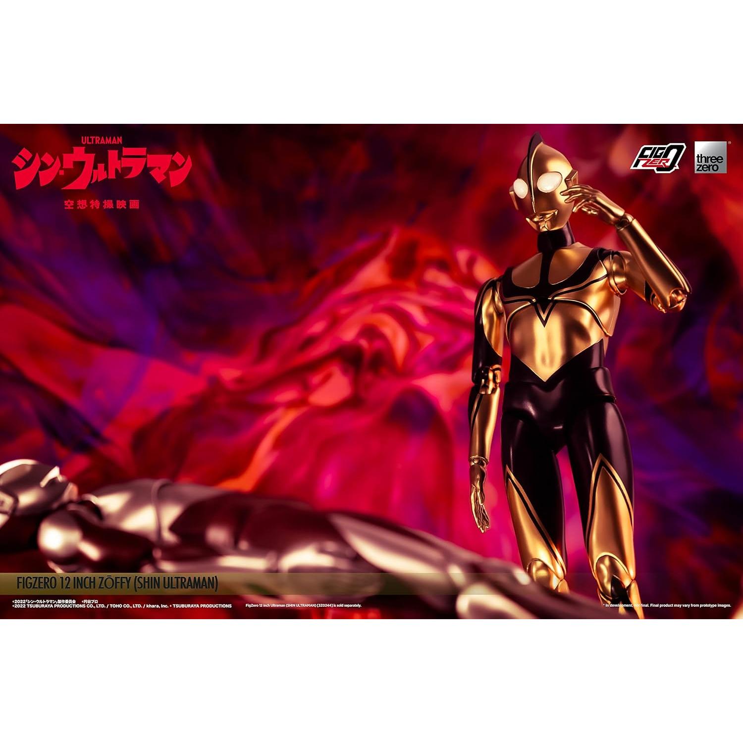 Figura articulada Zoffy 31 cm threezero SHIN ULTRAMAN LED