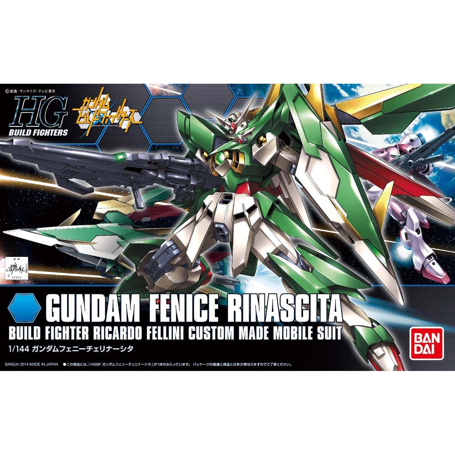 Figura de Acción Gundam Fenice Rinascita 1/144 Bandai