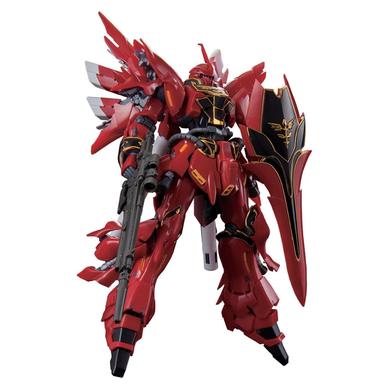 Figura de Acción Bandai Hobby RG Sinanju Gundam 1/144