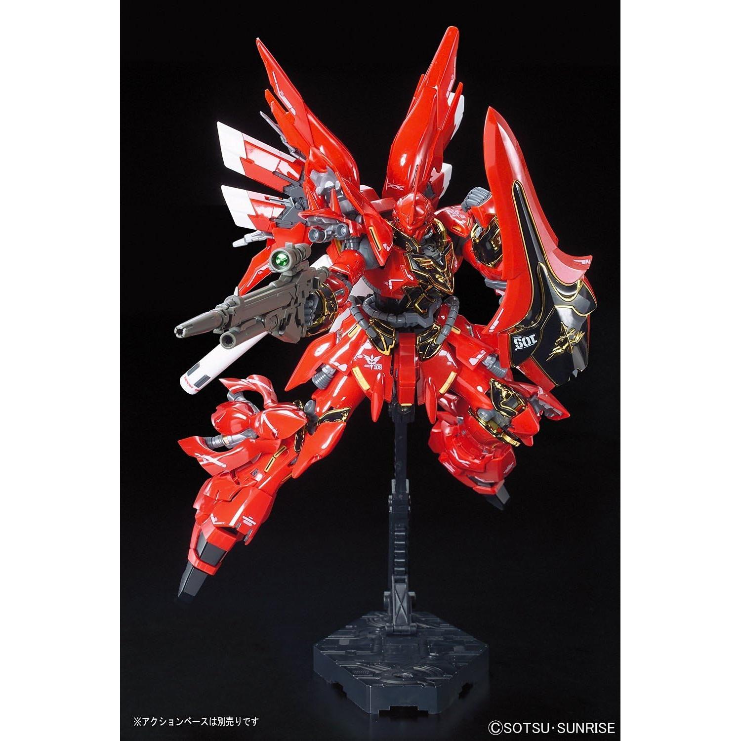 Figura de Acción Bandai Hobby RG Sinanju Gundam 1/144