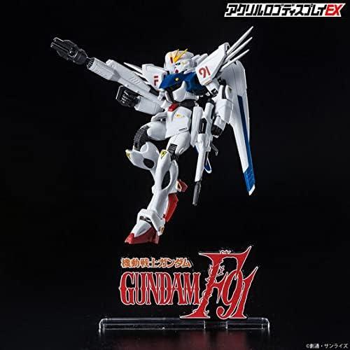 Soporte de Exhibición Acrílico Bandai Gundam F91 10.16x5.08cm