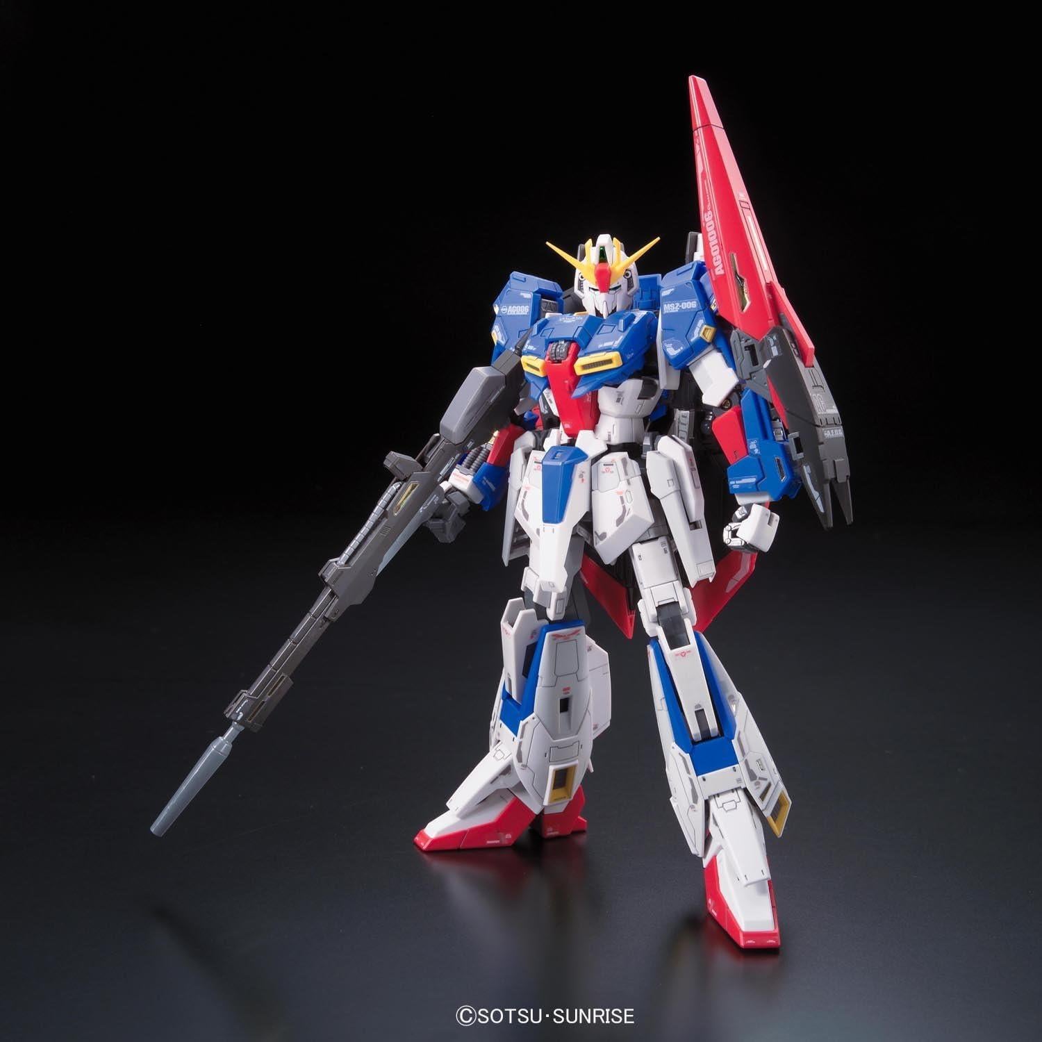 Modelo a Escala Zeta Gundam RG 1/144 Bandai - Transformable