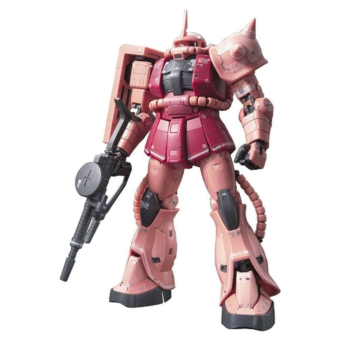 Kit de Modelo Zaku II de Char Bandai RG 1/144 - Detalle Asombroso