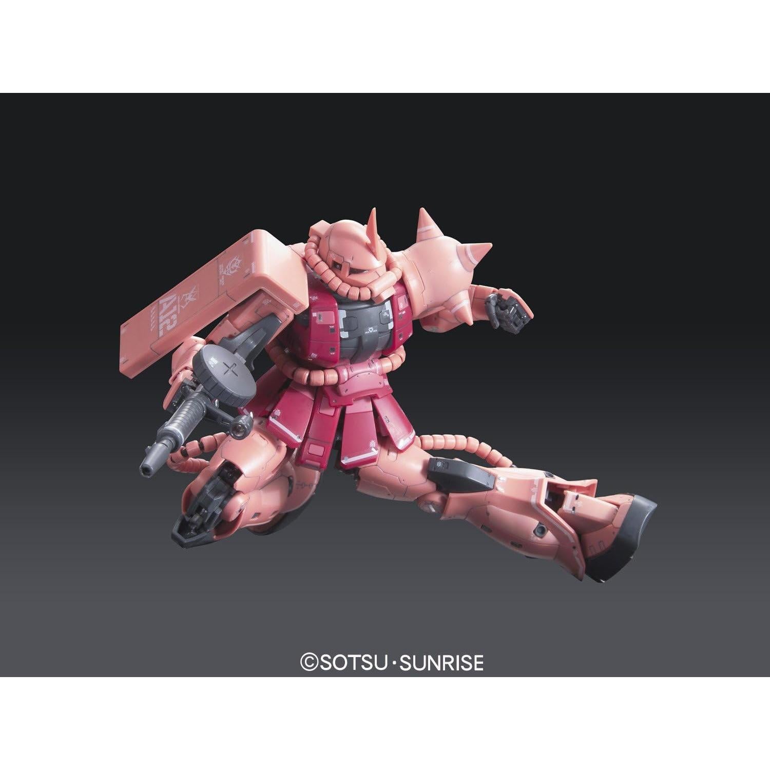 Kit de Modelo Zaku II de Char Bandai RG 1/144 - Detalle Asombroso