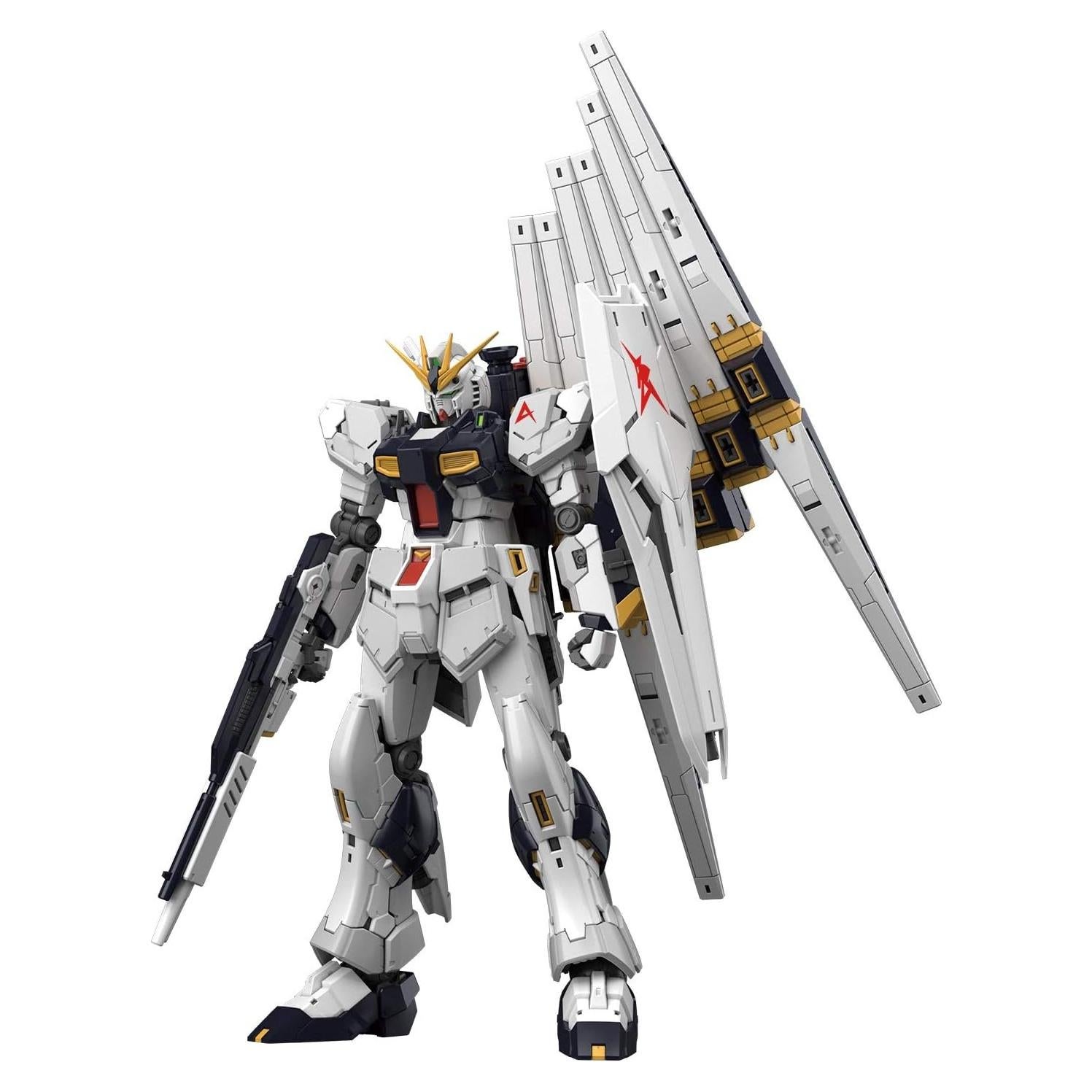 Kit de Modelo Bandai RG 1/144 Nu Gundam Contraataque de Char