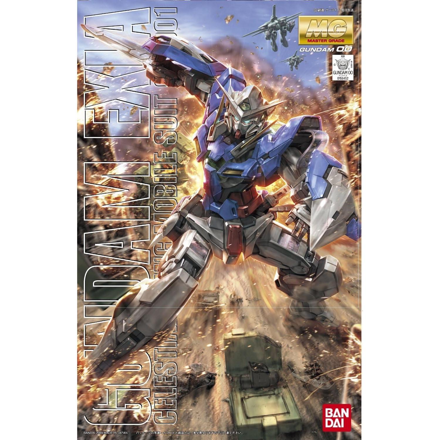 Modelo Gundam Exia 1/100 Bandai Hobby BAN159452 - Sin pegamento