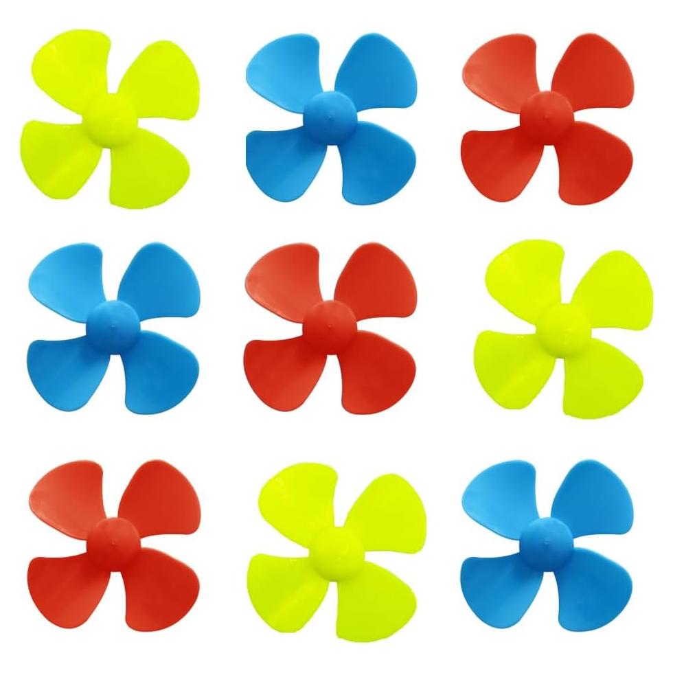 30 Hélices de Motor URIMPAVIDO 5.5cm 4 Aspas para RC