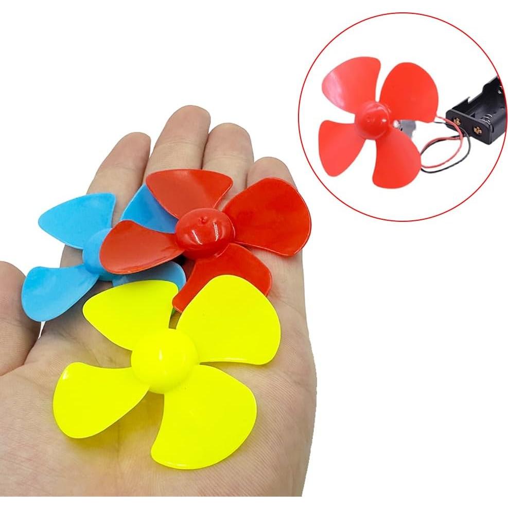 30 Hélices de Motor URIMPAVIDO 5.5cm 4 Aspas para RC