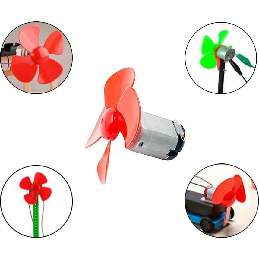 30 Hélices de Motor URIMPAVIDO 5.5cm 4 Aspas para RC