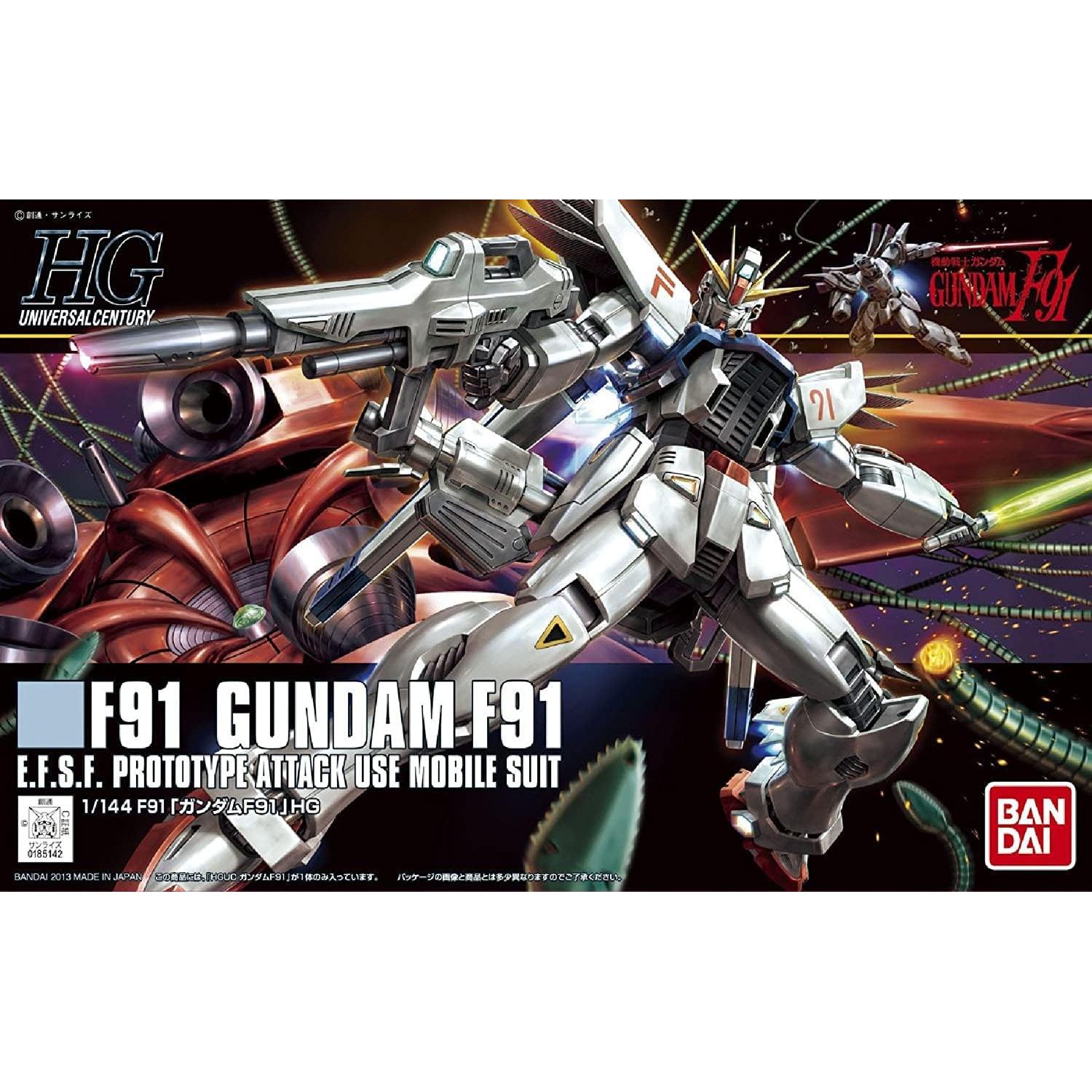 Kit de Modelo Gundam F91 1:144 Bandai Spirits - HGUC
