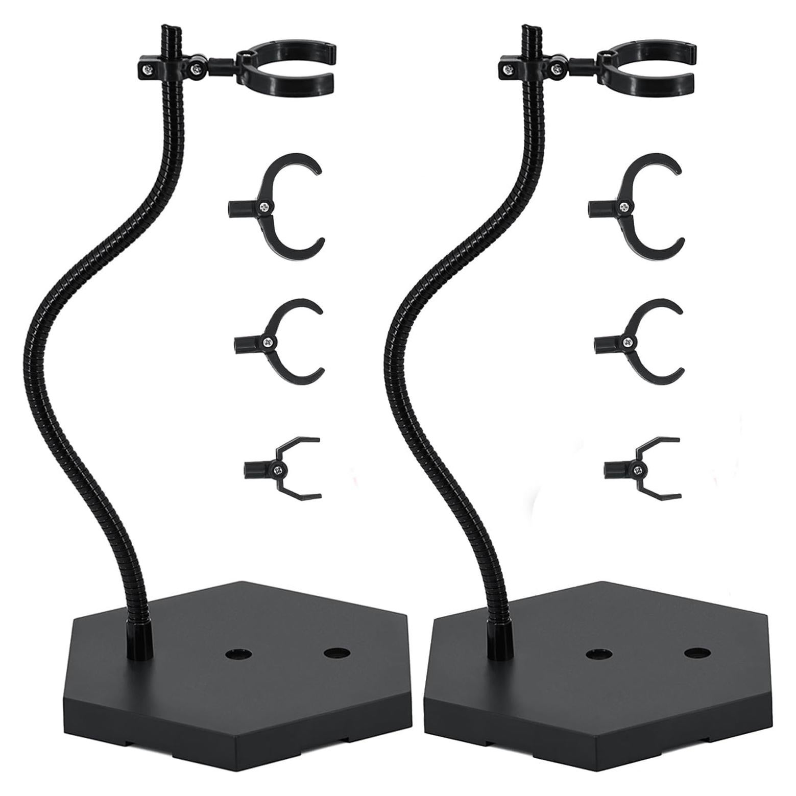 Soporte de Figura de Acción Yocoolfun 2 Piezas 30.48cm Negro