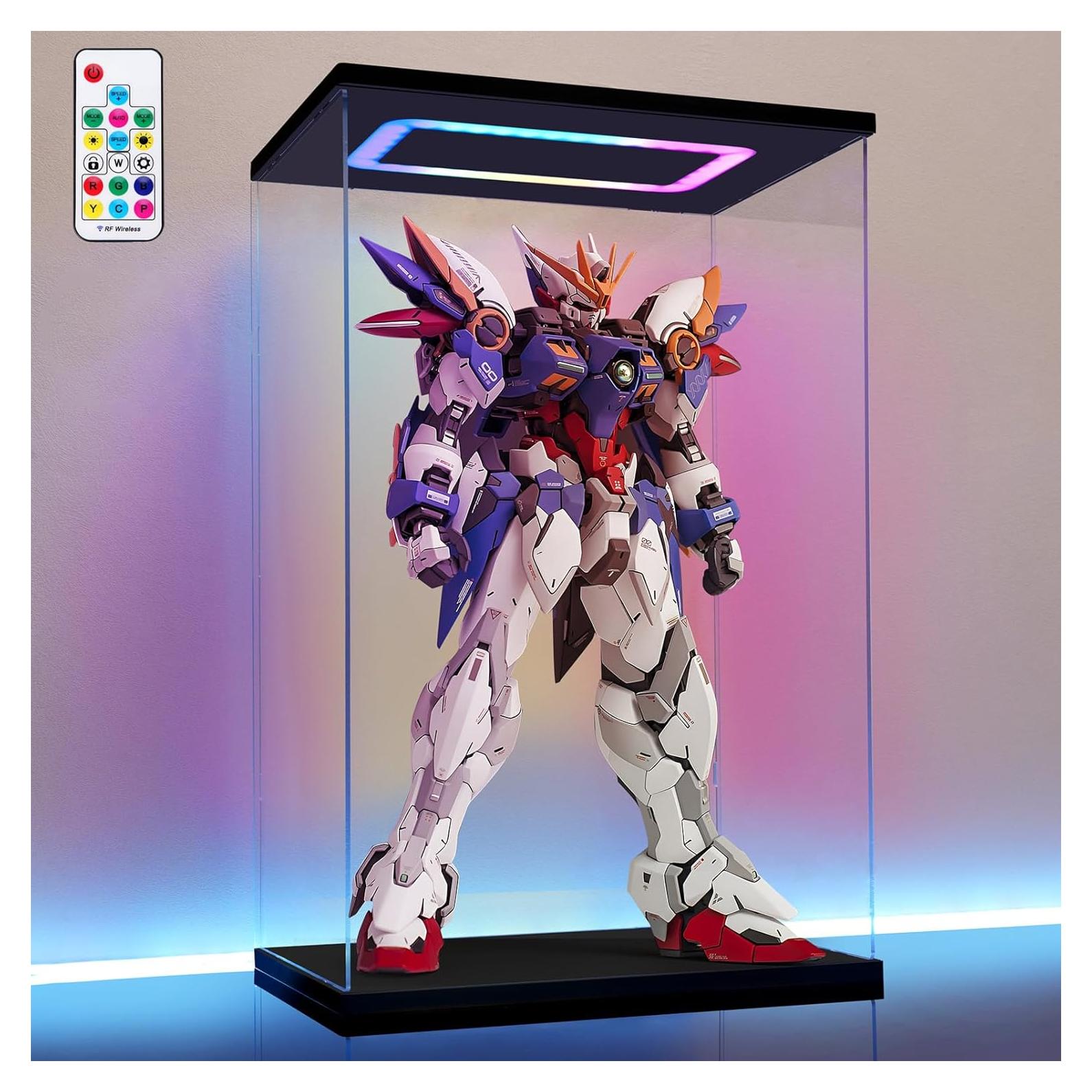 Caja de Exhibición Acrílica LED AZEYN 35.5x25.4x53.3 cm