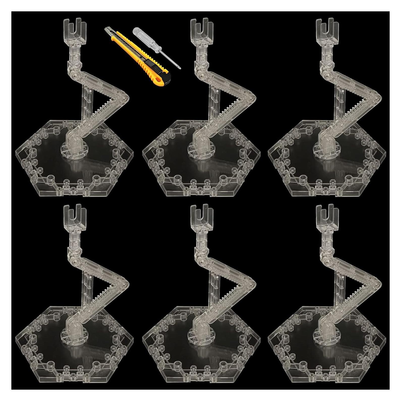 Soporte de Exhibición AooBaBa para Figuras Gundam - 6 Sets