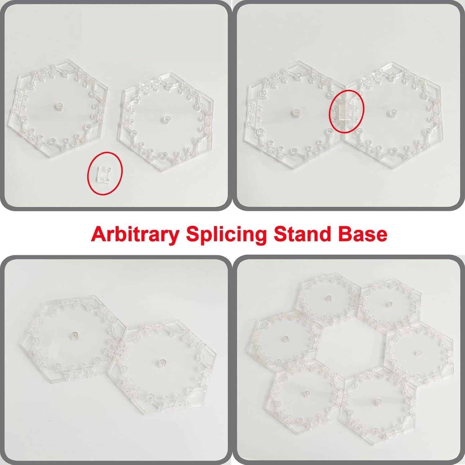 Soporte de Exhibición AooBaBa para Figuras Gundam - 6 Sets