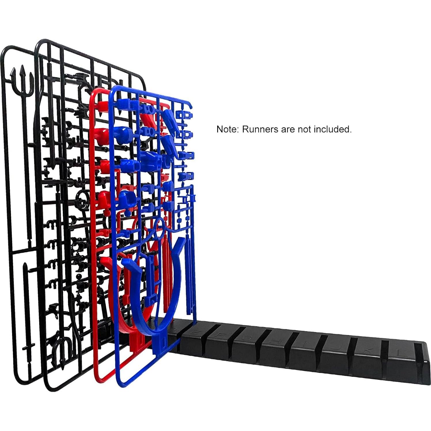 Soporte Organizador para Sprue Gundam Maptipjoy Negro 12 Ranuras