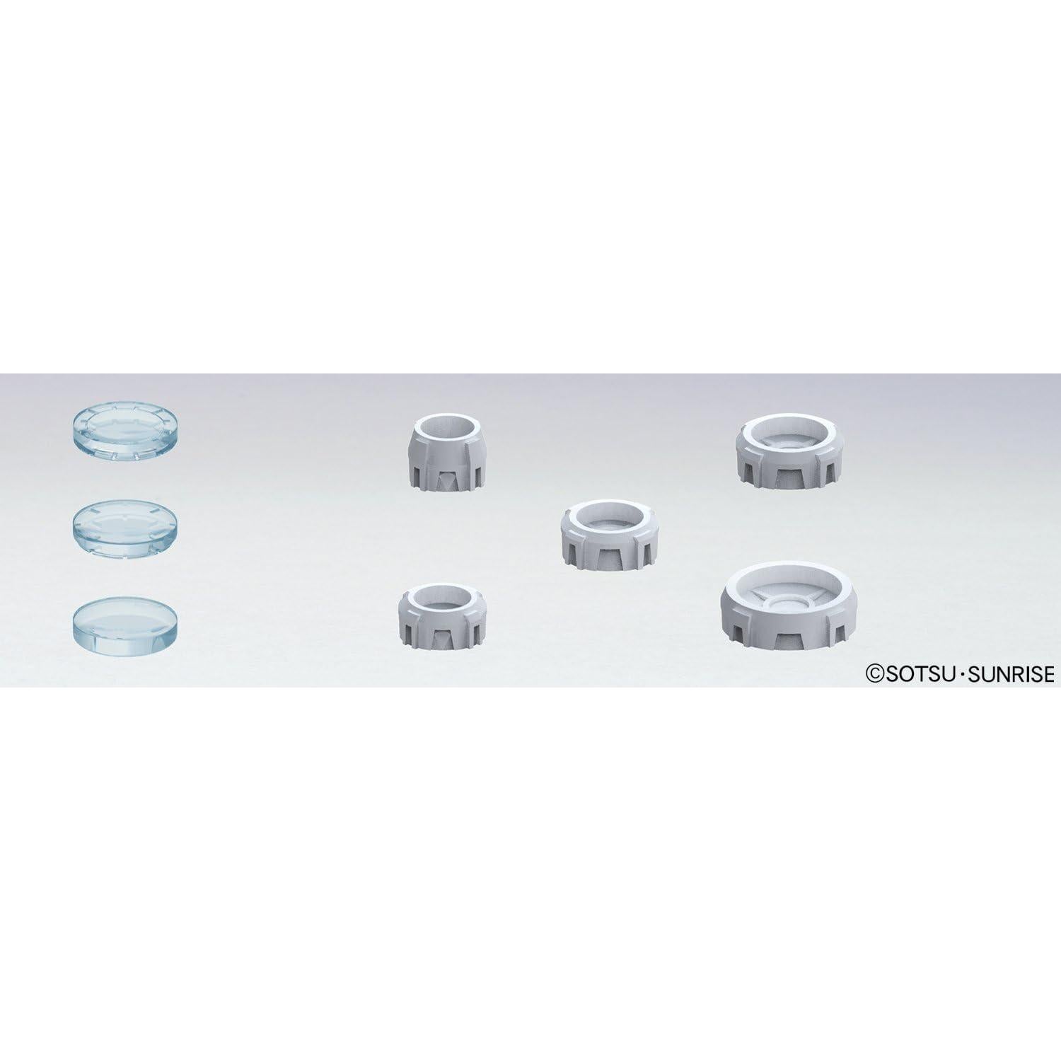 Piezas de Lente Clara Bandai Hobby para Modelos Gundam