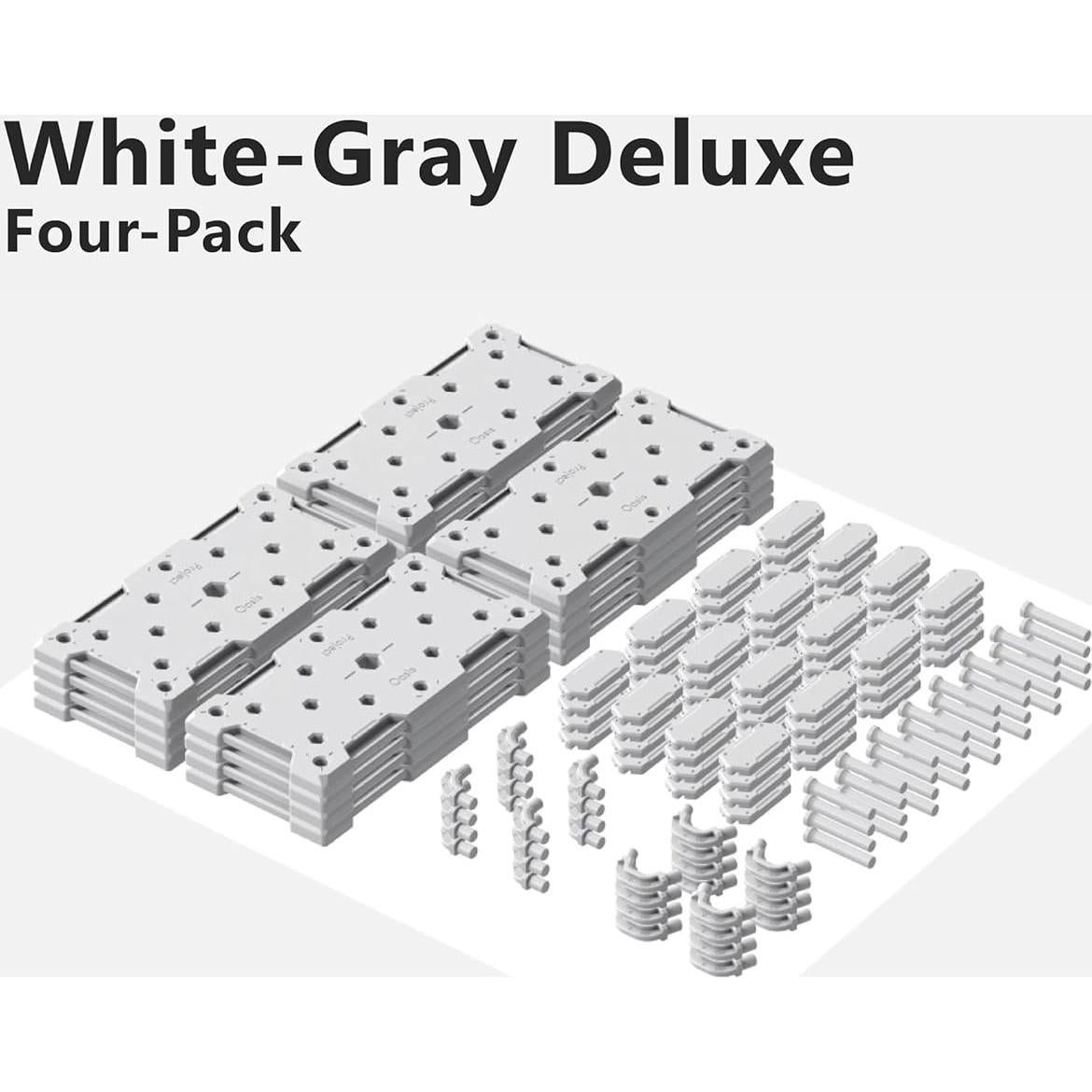 Soporte para Figuras de Acción SPARKSTOY Gris Blanco 14x20cm