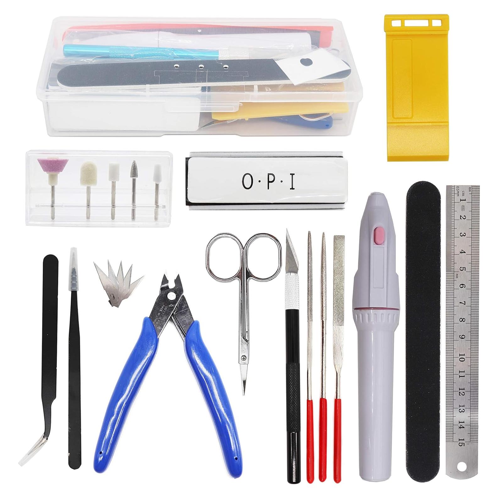 Kit de Herramientas para Modelismo 23pcs binifiMux - Coche/Gundam