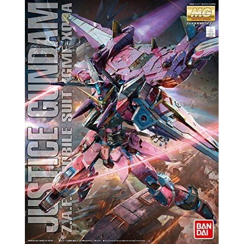 Figura Justice Gundam Seed MG Bandai 17.78 cm con accesorios