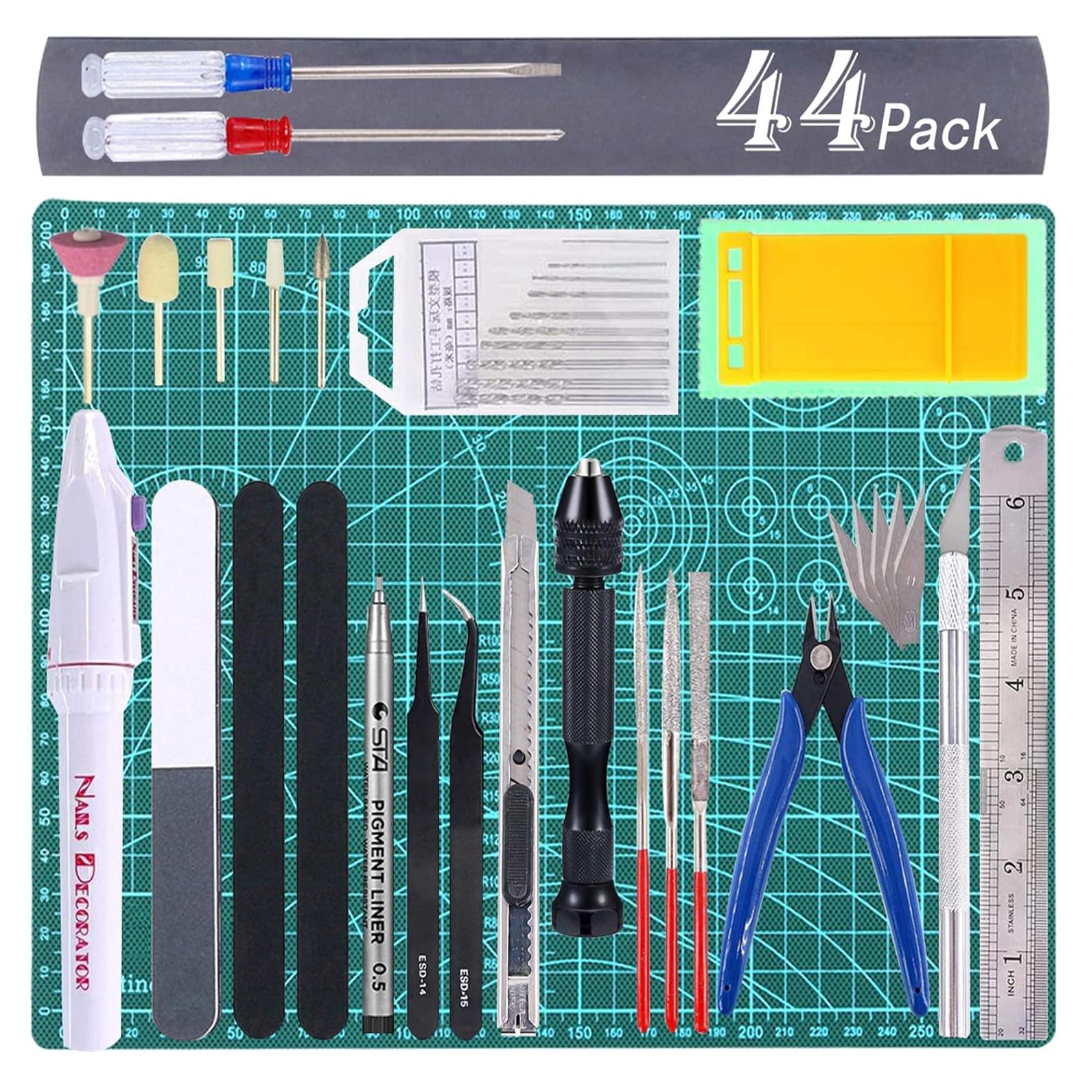 Kit de Herramientas para Modelos Gundam Qovydx 44 Piezas