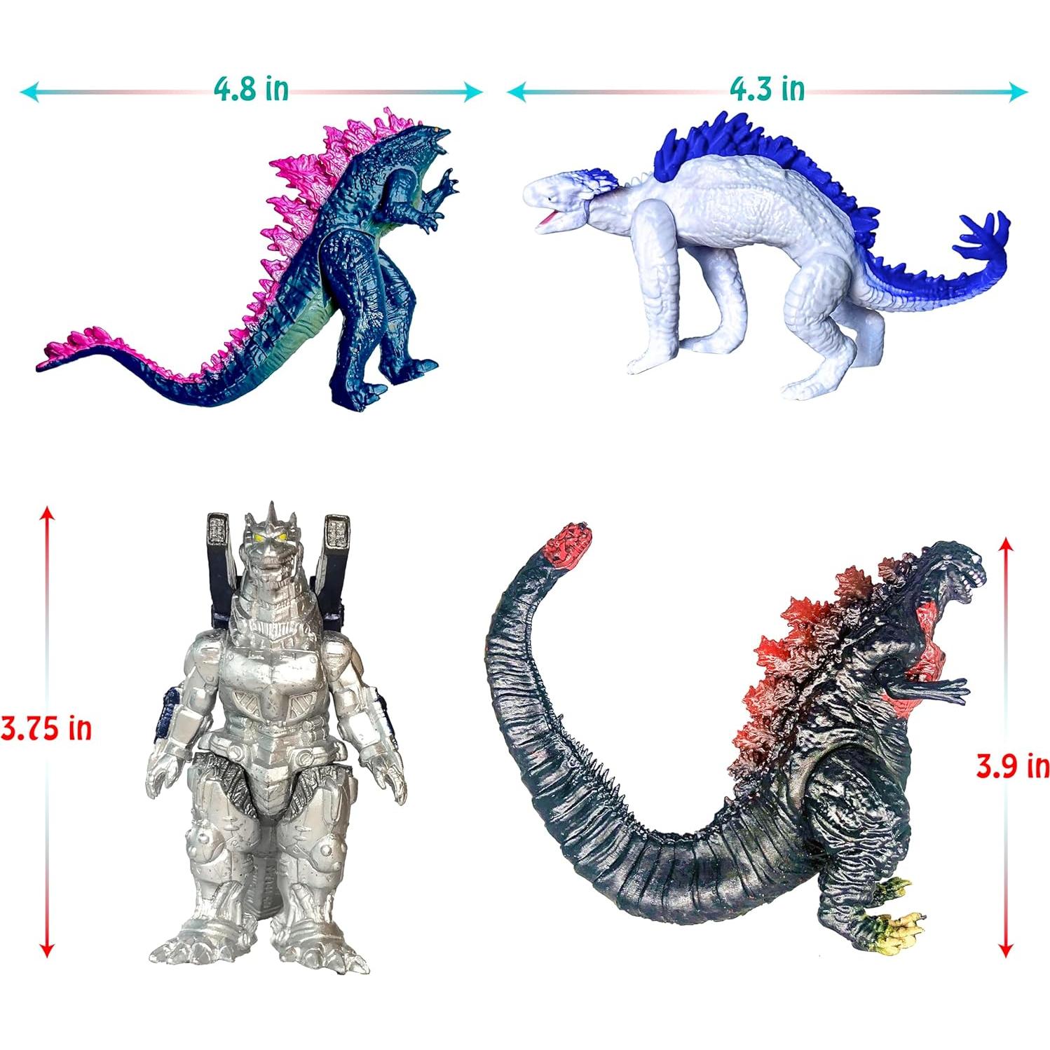 Conjunto de 12 Figuras de Acción Godzilla x Kong TwCare