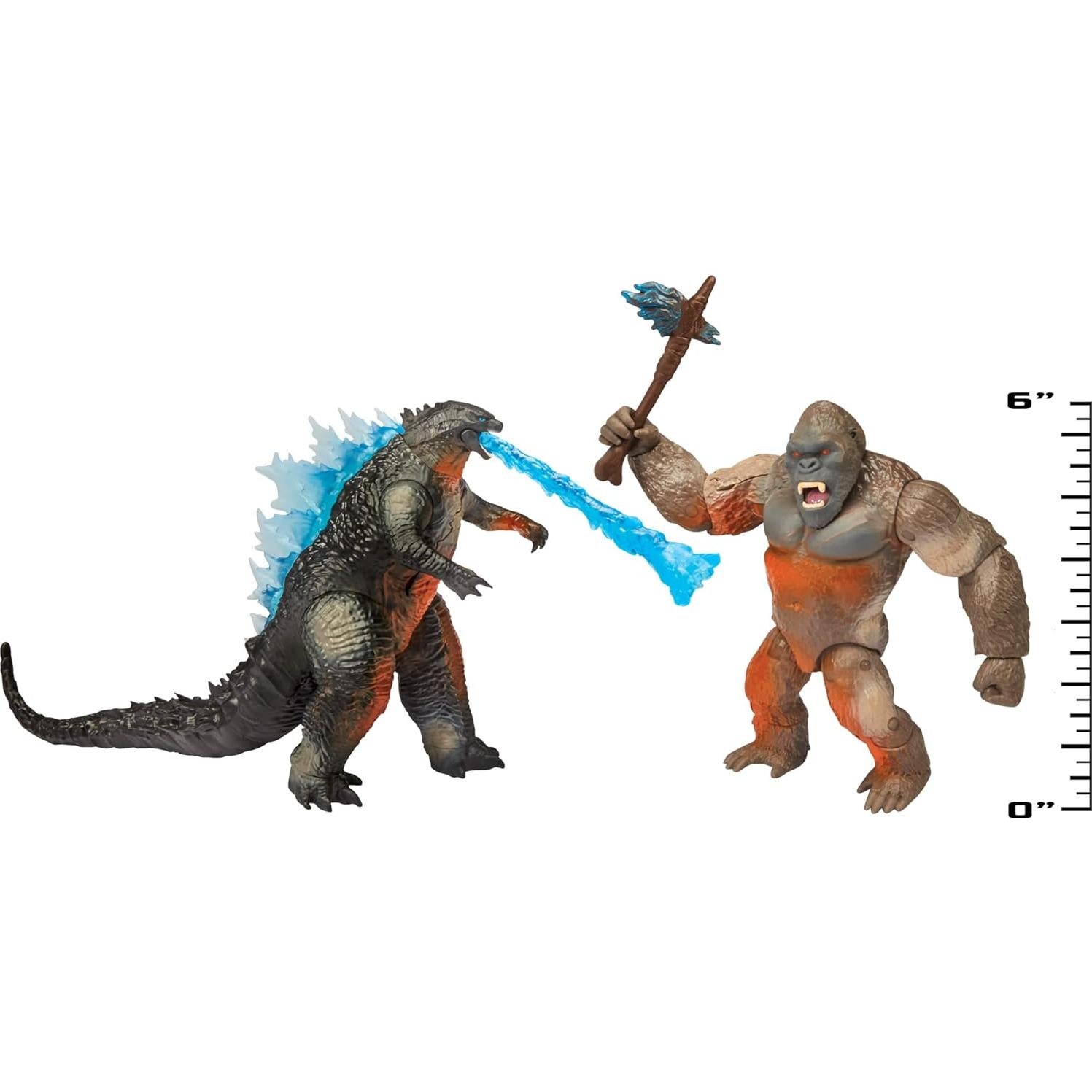 Paquete de Batalla Godzilla vs Kong Playmates 30.48 cm
