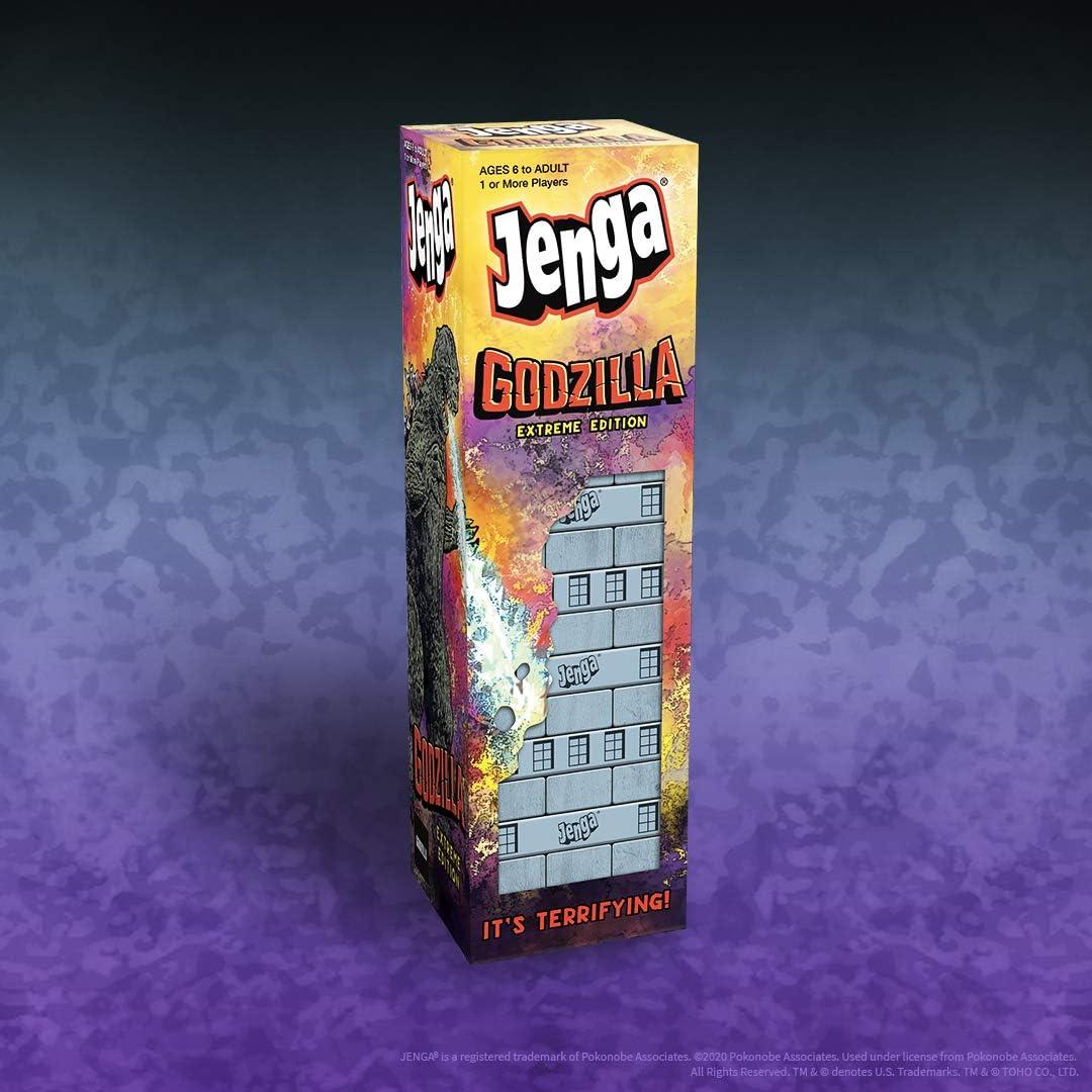 Jenga Godzilla Edición Extrema | Juego Coleccionable 1.07 kg