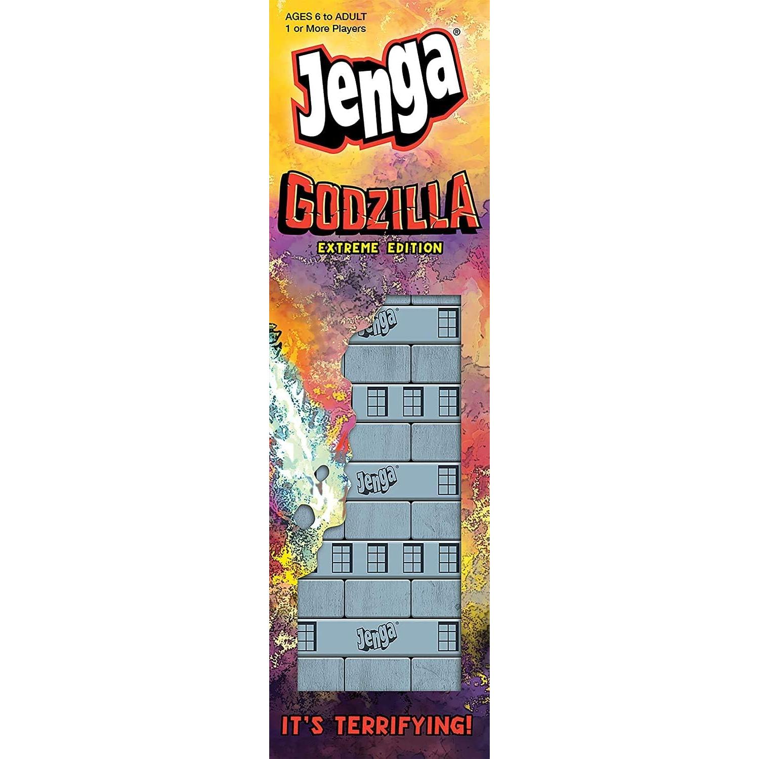 Jenga Godzilla Edición Extrema | Juego Coleccionable 1.07 kg