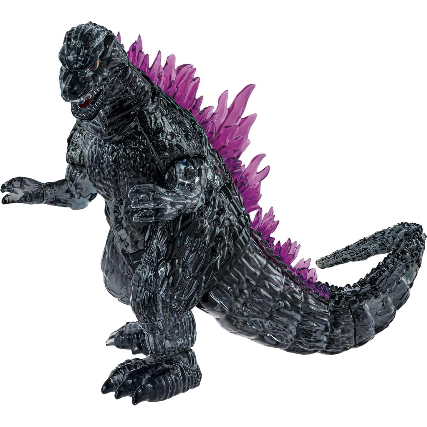 Rompecabezas 3D de cristal Godzilla BePuzzled 18.8x17.8 cm