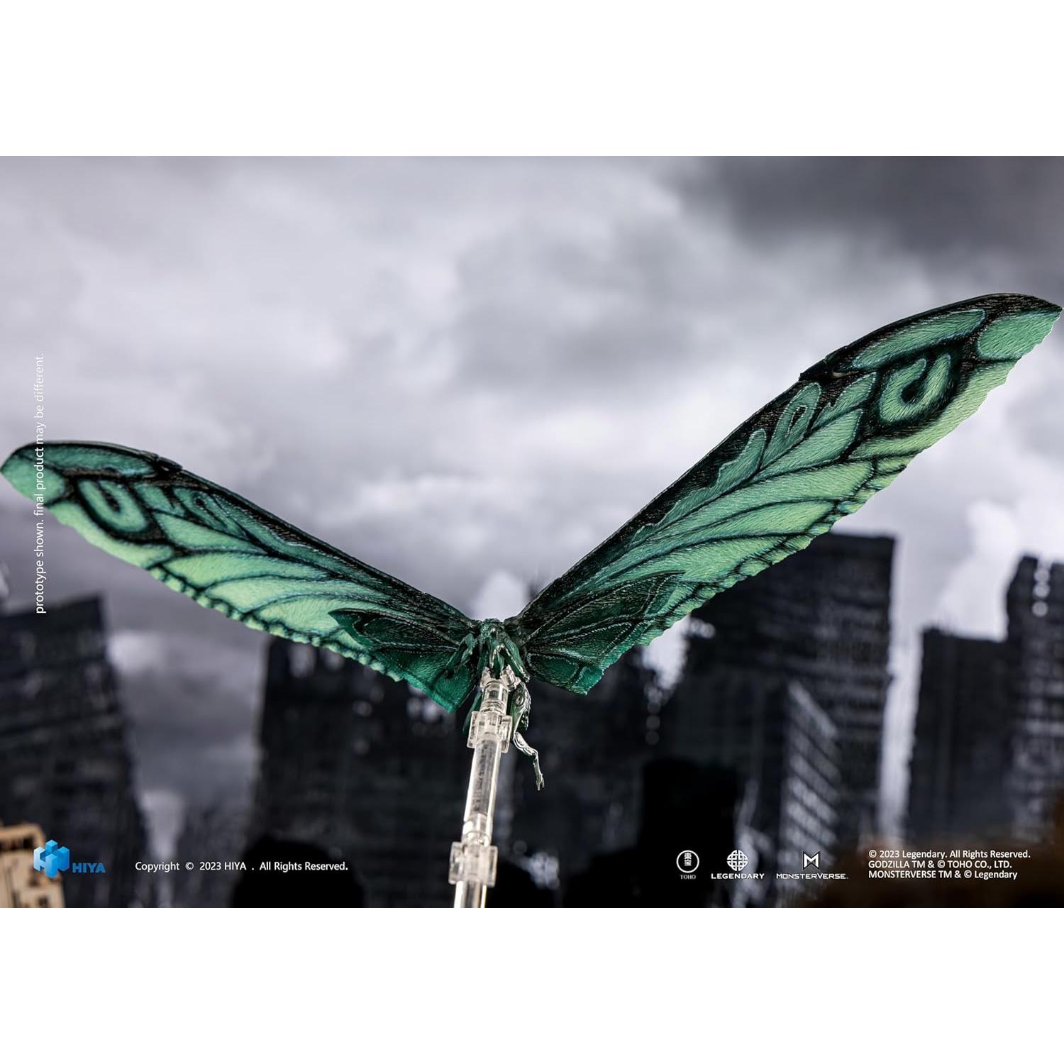 Figura de Acción Mothra Titan Esmeralda Hiya Toys 36 cm