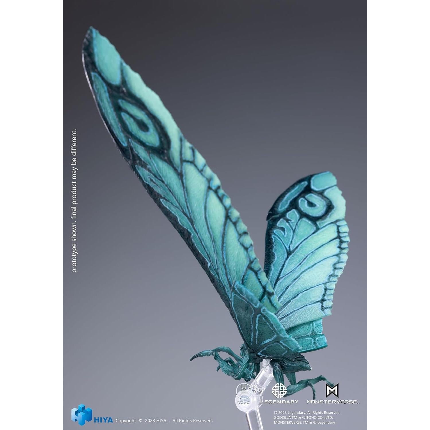 Figura de Acción Mothra Titan Esmeralda Hiya Toys 36 cm