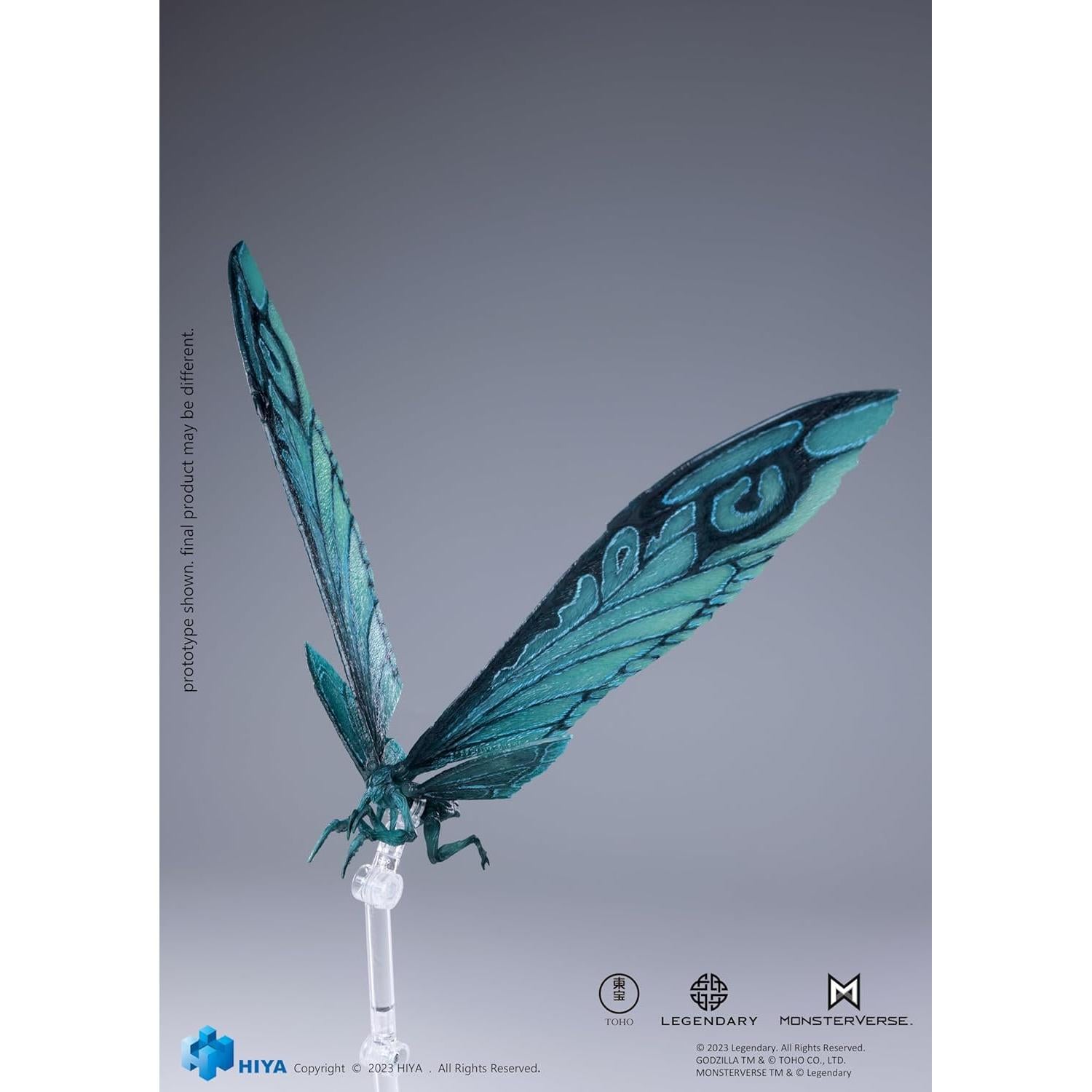 Figura de Acción Mothra Titan Esmeralda Hiya Toys 36 cm