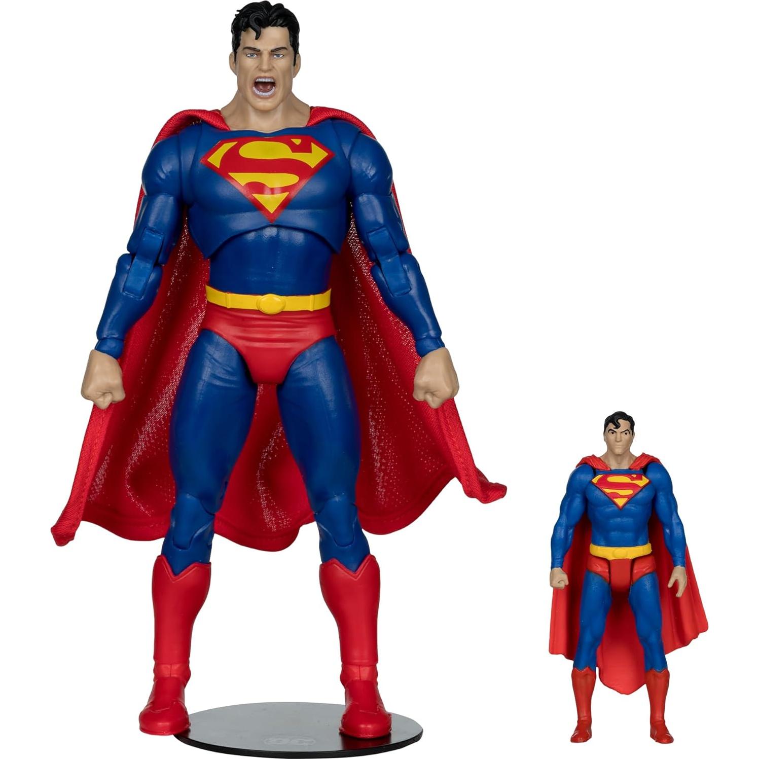 Figuras de Acción McFarlane Toys Superman vs Godzilla 2pk