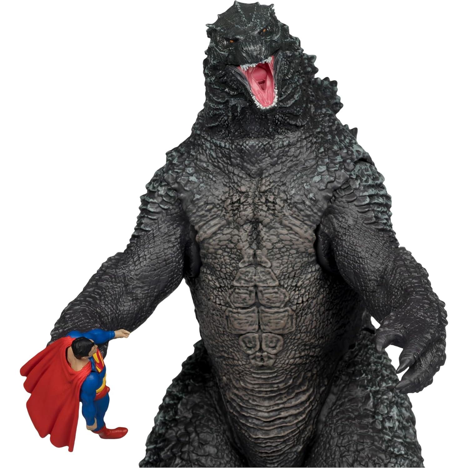 Figuras de Acción McFarlane Toys Superman vs Godzilla 2pk