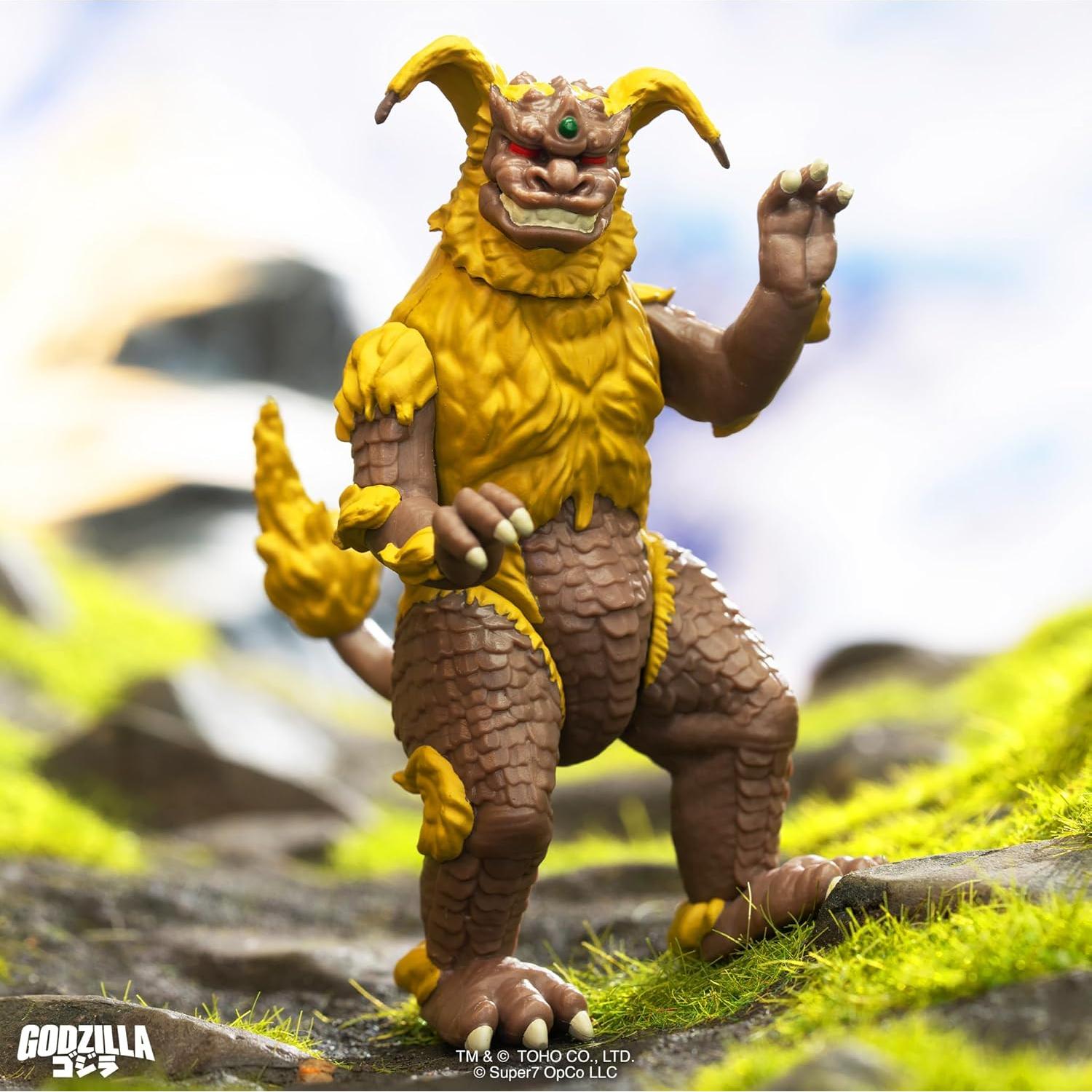 Figura de Acción Super7 Rey Caesar 1974 Godzilla 9.53 cm