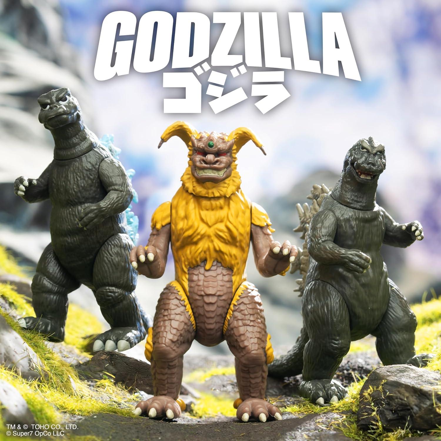 Figura de Acción Super7 Rey Caesar 1974 Godzilla 9.53 cm