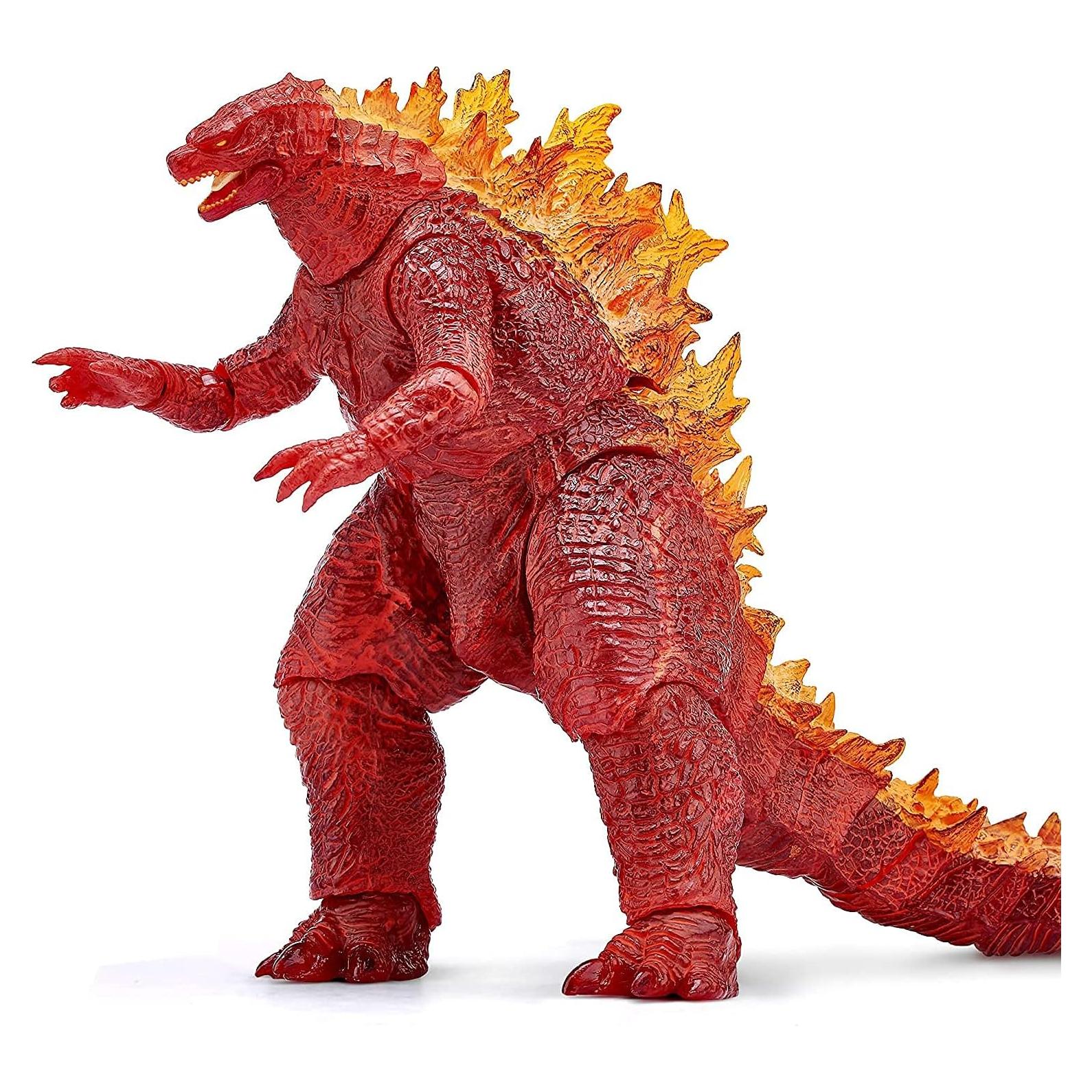 Muñeca Dinosaurio Rojo JTJTJ con Juntas Móviles 12.7x5.08x17.78cm