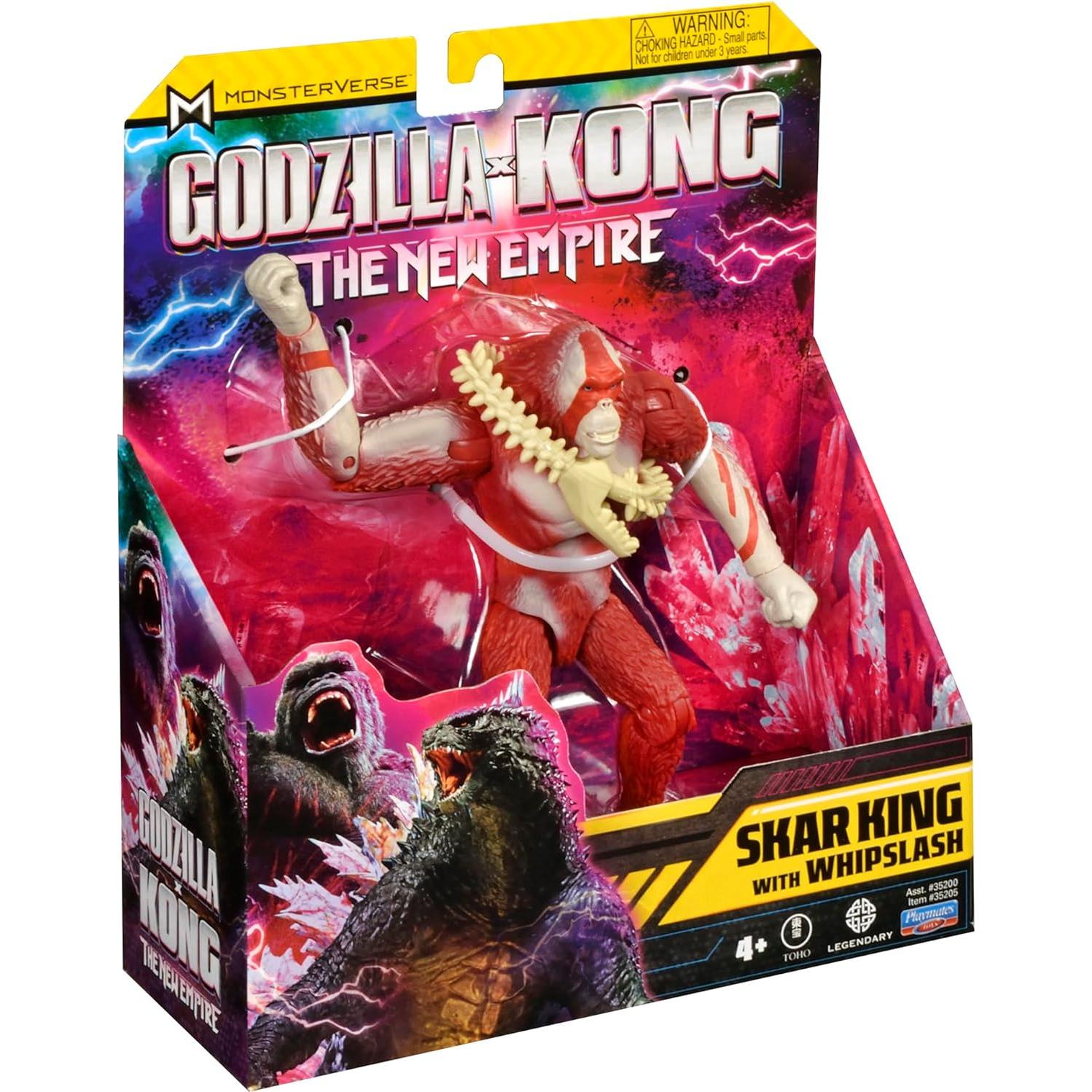 Figura Articulada Godzilla x Kong Rey Skar 14 cm para Niños