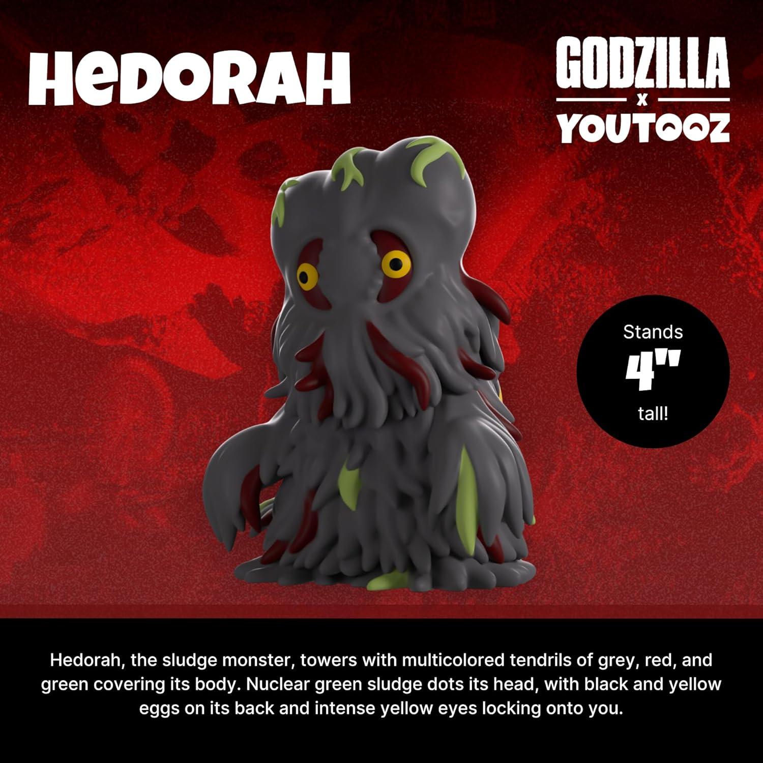 Figura de Vinilo Hedorah Youtooz 10.16 cm - Godzilla Coleccionable