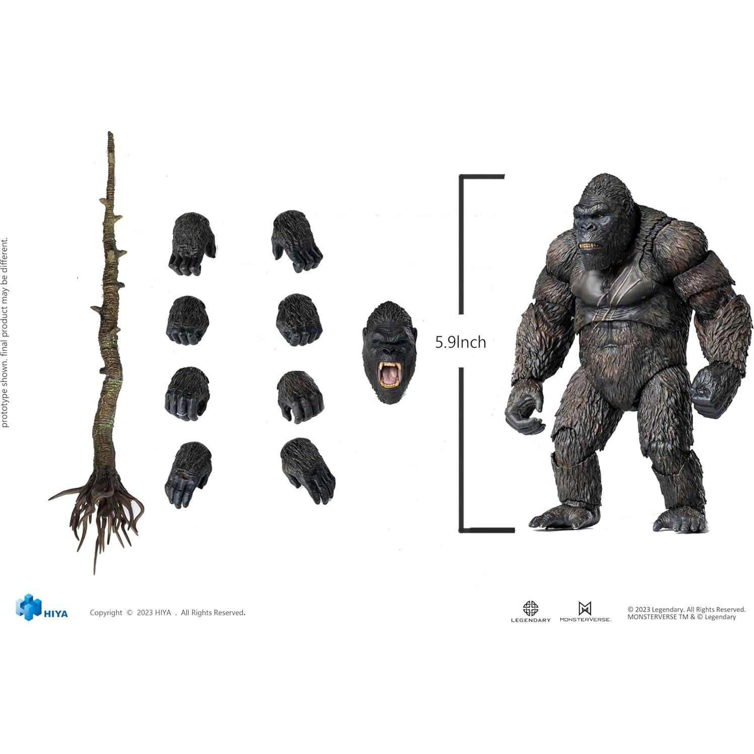 Figura de Acción Kong Isla Calavera Hiya Toys 15.24 cm