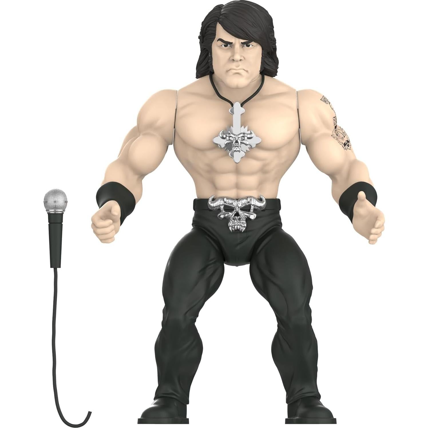 Figura de Acción Super7 Glenn Danzig 9.53 cm con Micrófono
