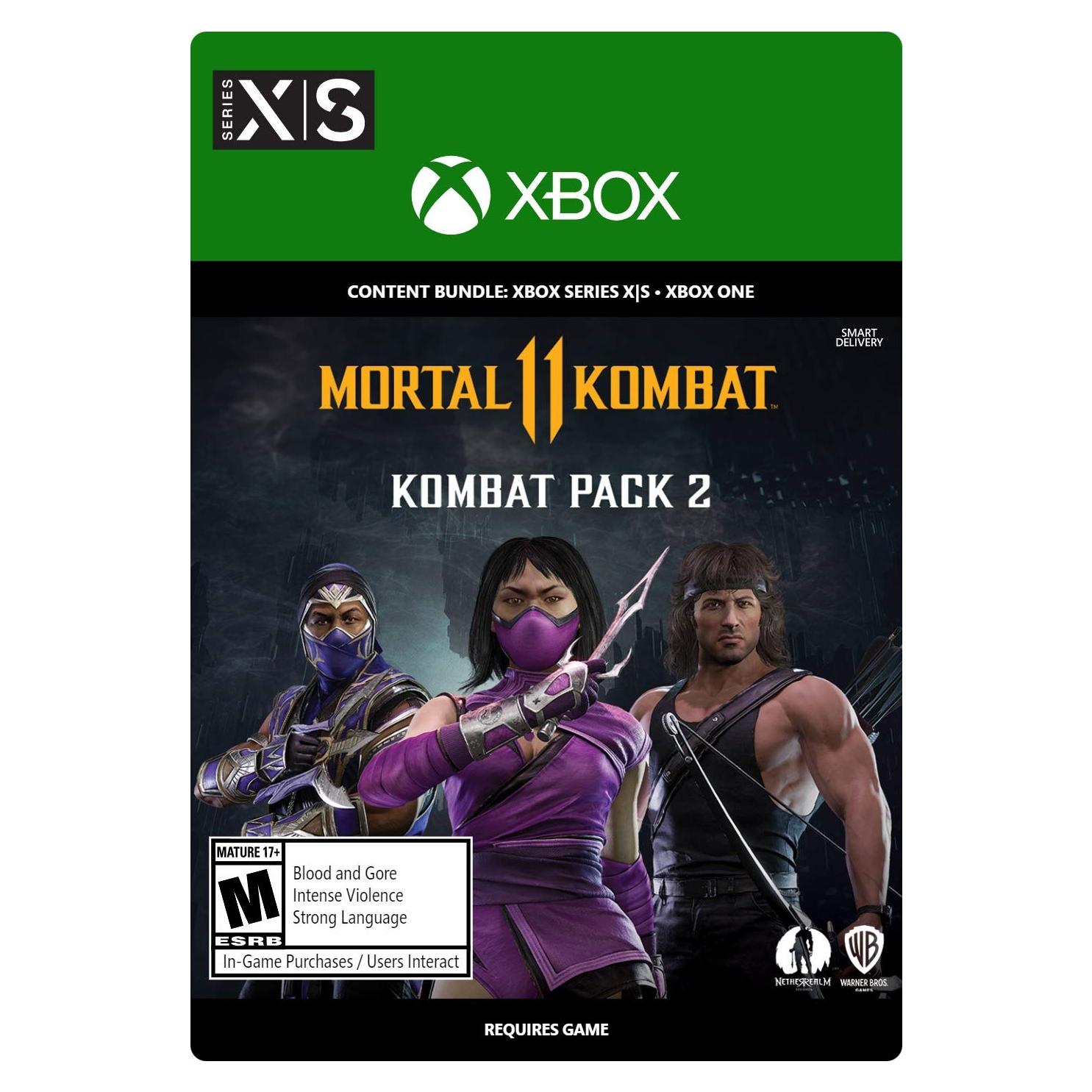 Mortal Kombat 11 Kombat Pack 2 Xbox Series X Código Digital