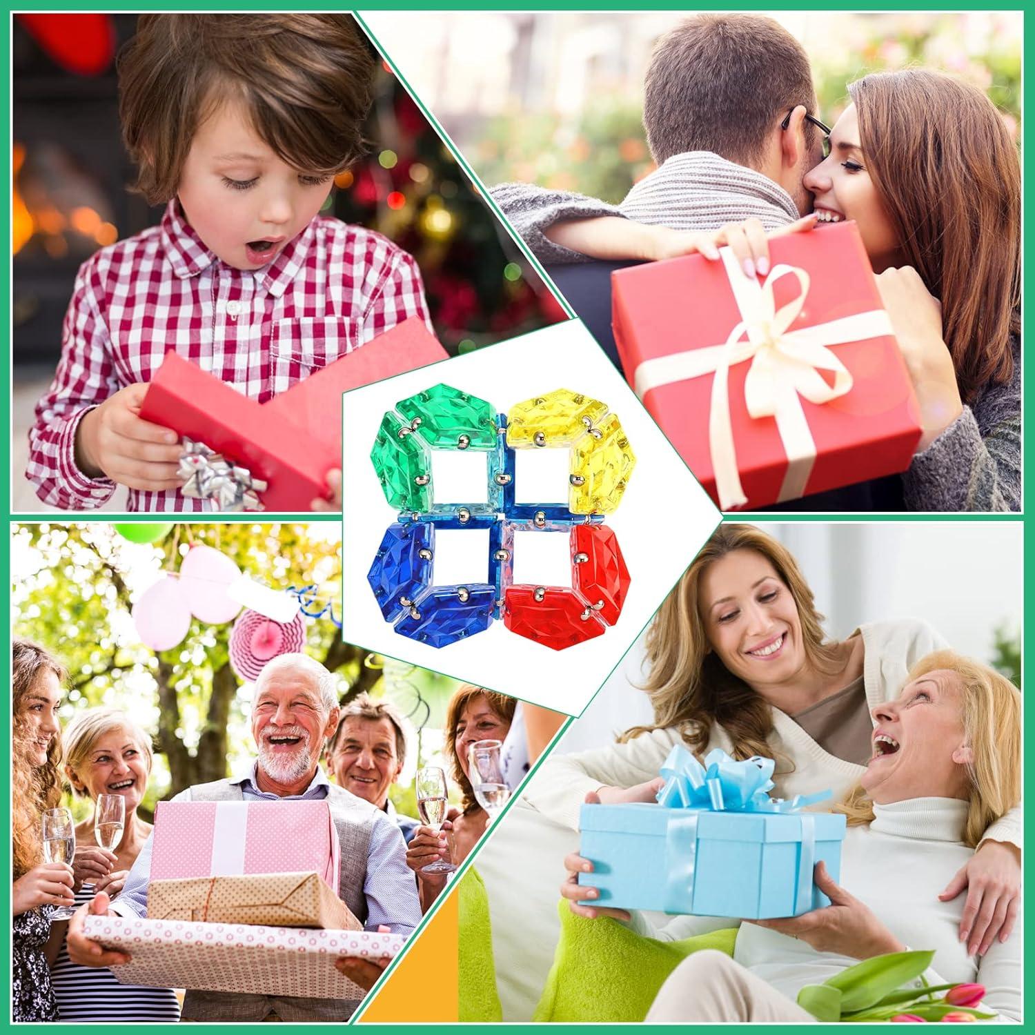 Esfera Magnética RoomyRoc - Set 12 Bolas Pentágonos Verde