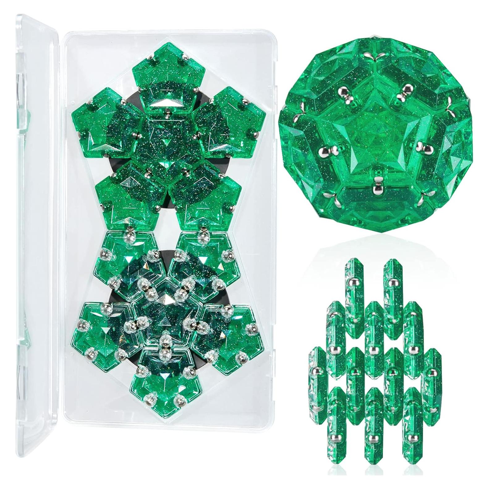 Esfera Magnética Antiestrés KEDIBO - Set 12 Piezas Verde