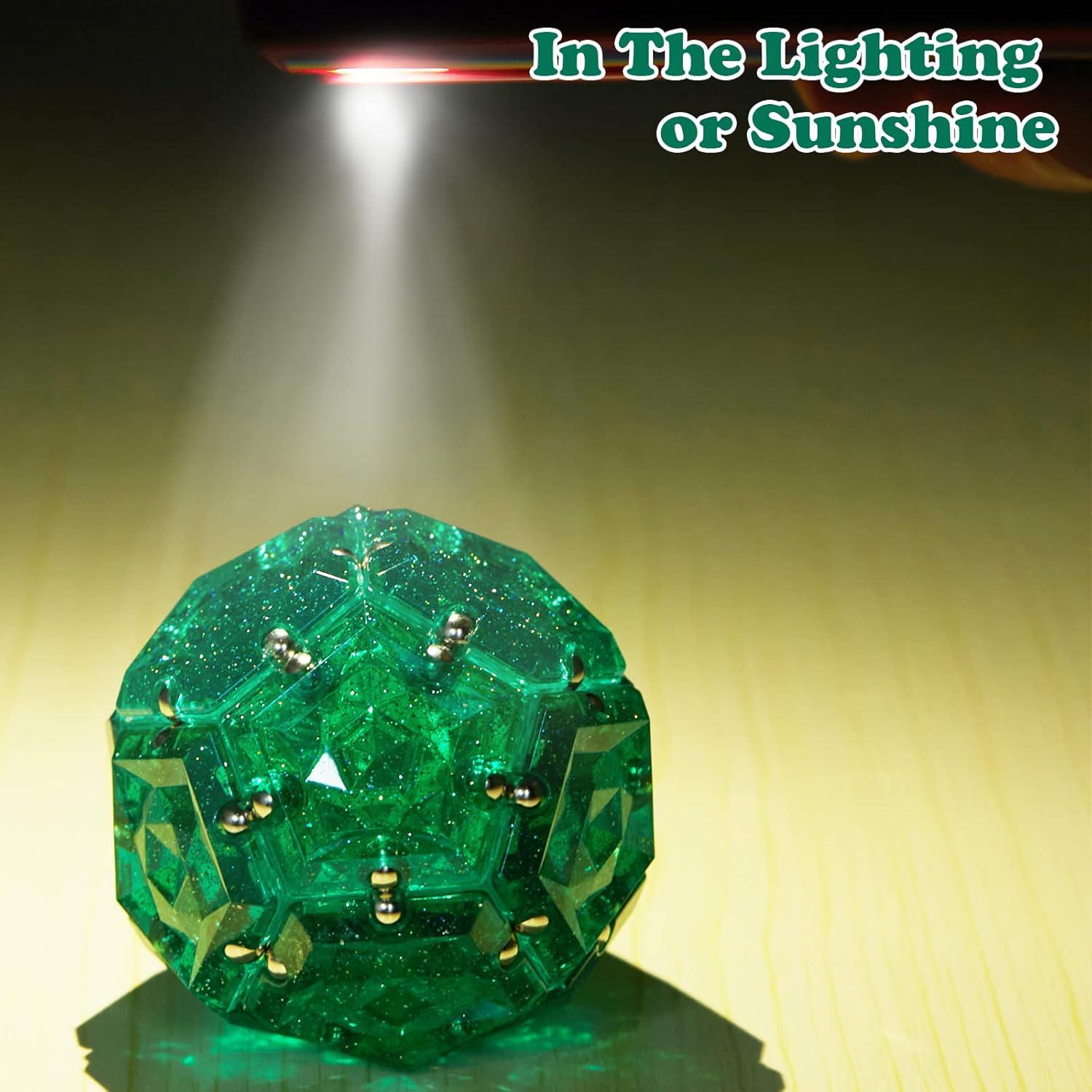 Esfera Magnética Antiestrés KEDIBO - Set 12 Piezas Verde