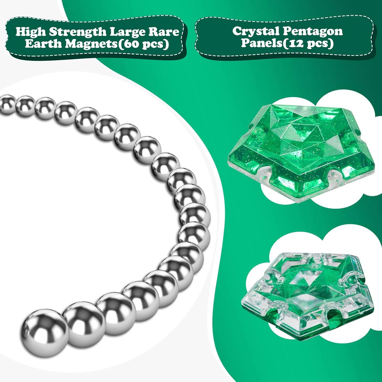 Esfera Magnética Antiestrés KEDIBO - Set 12 Piezas Verde