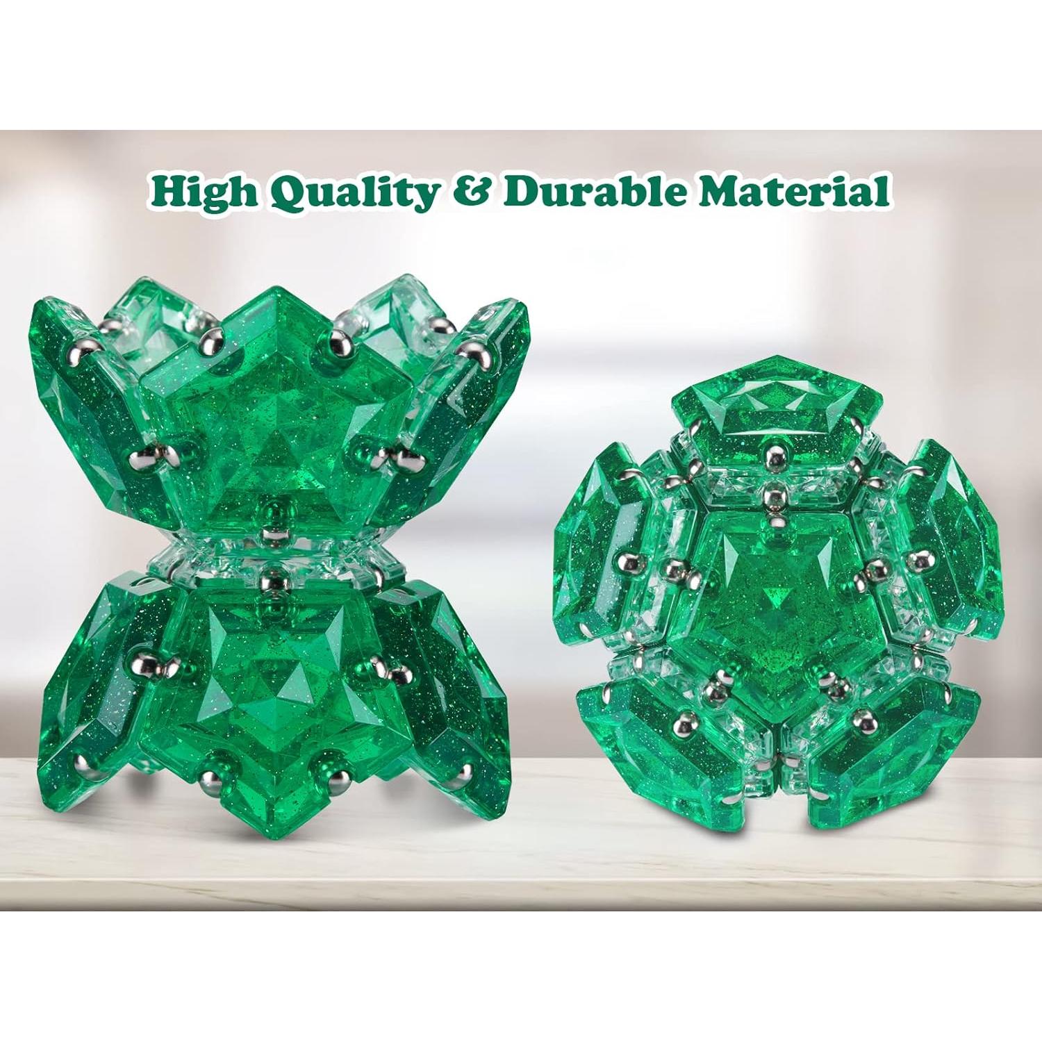 Esfera Magnética Antiestrés KEDIBO - Set 12 Piezas Verde