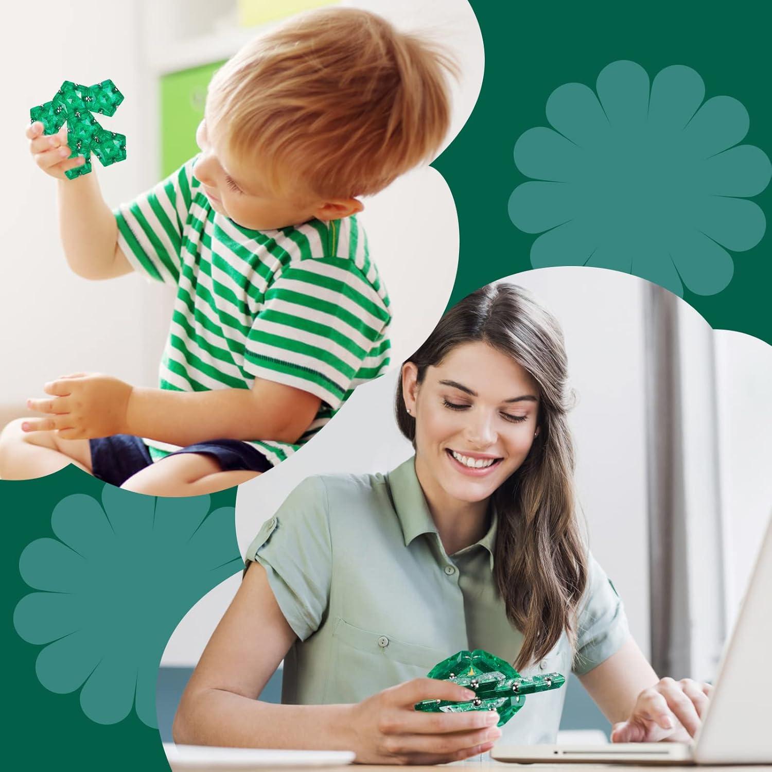 Esfera Magnética Antiestrés KEDIBO - Set 12 Piezas Verde