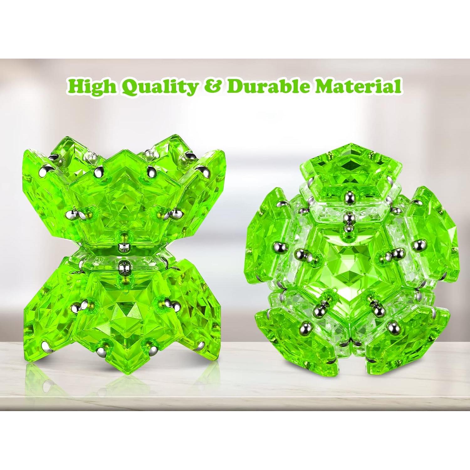 Esfera Magnética RoomyRoc - Set 12 Bolas Magnéticas Verde